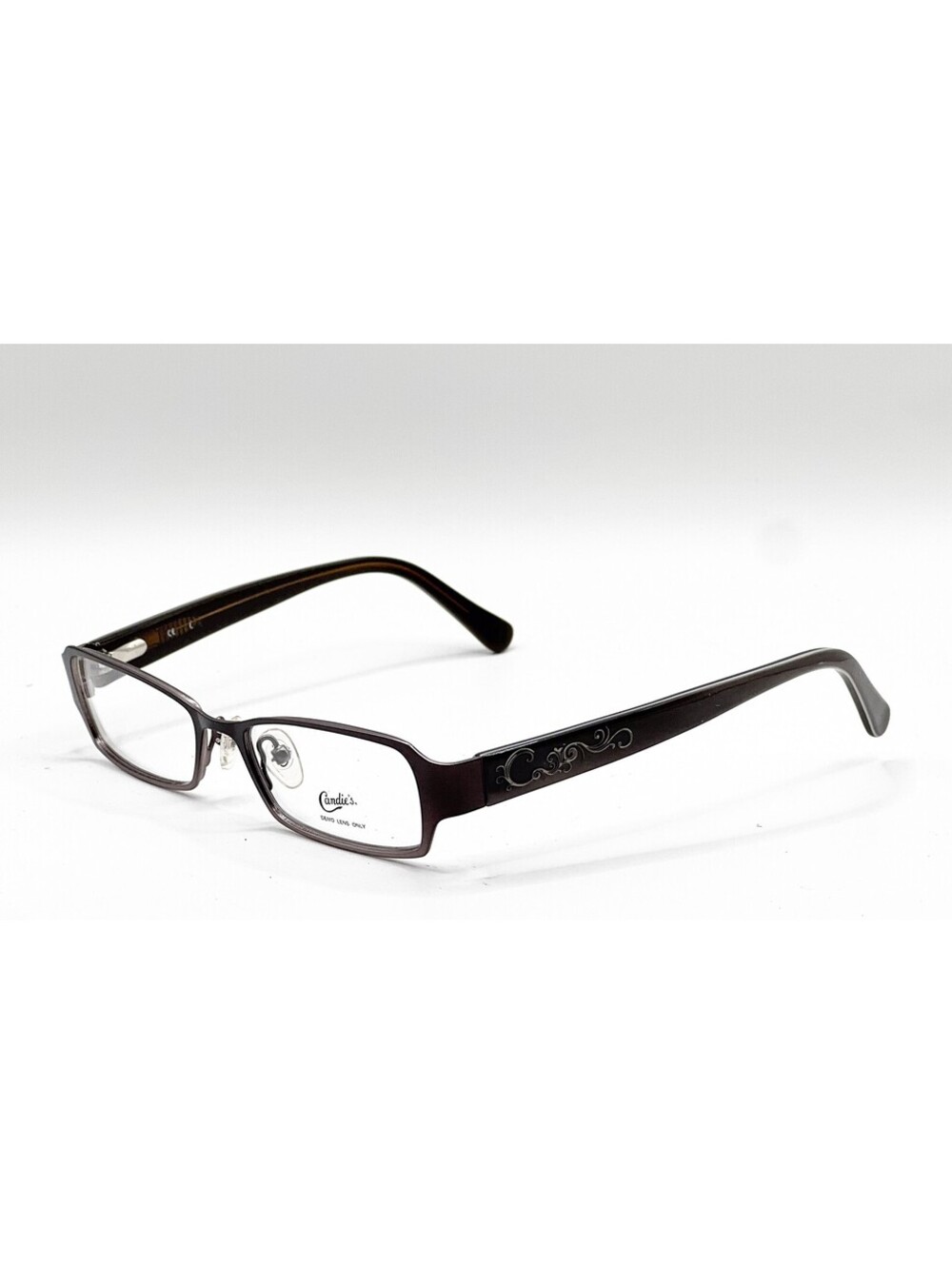 Candie's C Silvia Blk Black Rectangle Authentic Eyeglass Frames 47-16